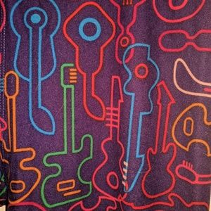 LuLaRoe OS guitar leggings